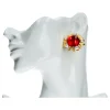 Bijou boucles d'oreilles Fire | Laura Vita Clearance