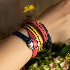 Bijou bracelet en cuir fait main | Laura Vita Discount
