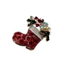 Bijou broche Chaussette de Noël | Laura Vita Best Sale