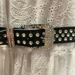 Ceinture en cuir Rockygoth | Laura Vita Fashion