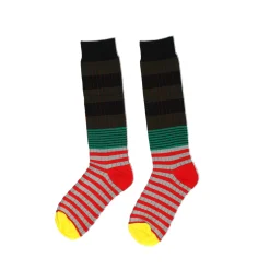 Chaussettes hautes Rayures | Laura Vita Online