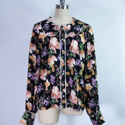 Chemisier Calliope Noir Studio | Laura Vita Cheap