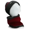 Duo Bonnet et cache-cou motifs géo | Laura Vita Clearance