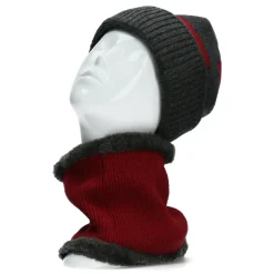 Duo Bonnet et cache-cou motifs géo | Laura Vita Clearance
