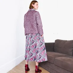 Jupe Astree Bordeaux Studio | Laura Vita Fashion