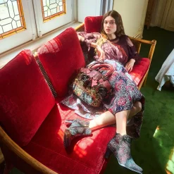 Jupe Astree Bordeaux Studio | Laura Vita Fashion