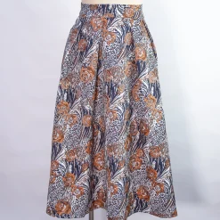 Jupe Astree Marron Studio | Laura Vita Fashion