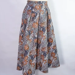 Jupe Astree Marron Studio | Laura Vita Fashion