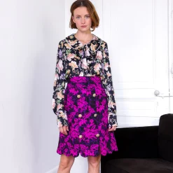 Jupe Typhon Fushia Studio | Laura Vita Best Sale