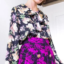 Jupe Typhon Fushia Studio | Laura Vita Best Sale