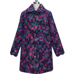 Manteau Atlas Violet Studio | Laura Vita Outlet