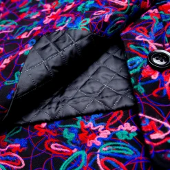 Manteau Atlas Violet Studio | Laura Vita Outlet