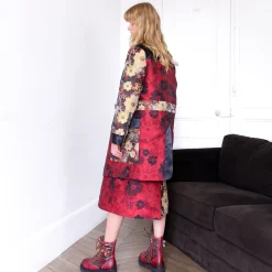 Manteau Zeus Rouge Studio | Laura Vita Cheap