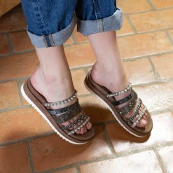 Mules - DICEZEO 5374 | Laura Vita Store