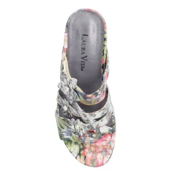Mules - HECIO 17 Fleur | Laura Vita Hot