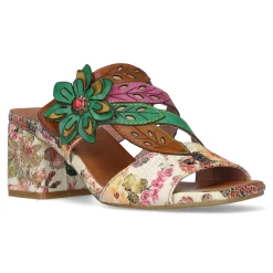 Mules - JACQUESO 02 Fleur | Laura Vita New