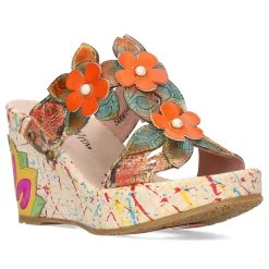 Mules - JACSMINO 04 Fleur | Laura Vita Cheap