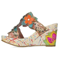 Mules - JACSMINO 04 Fleur | Laura Vita Cheap