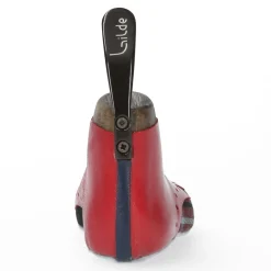 Patère murale pièce unique motif tartan rouge | Laura Vita New