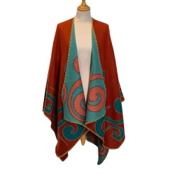 Poncho Spirale | Laura Vita Cheap