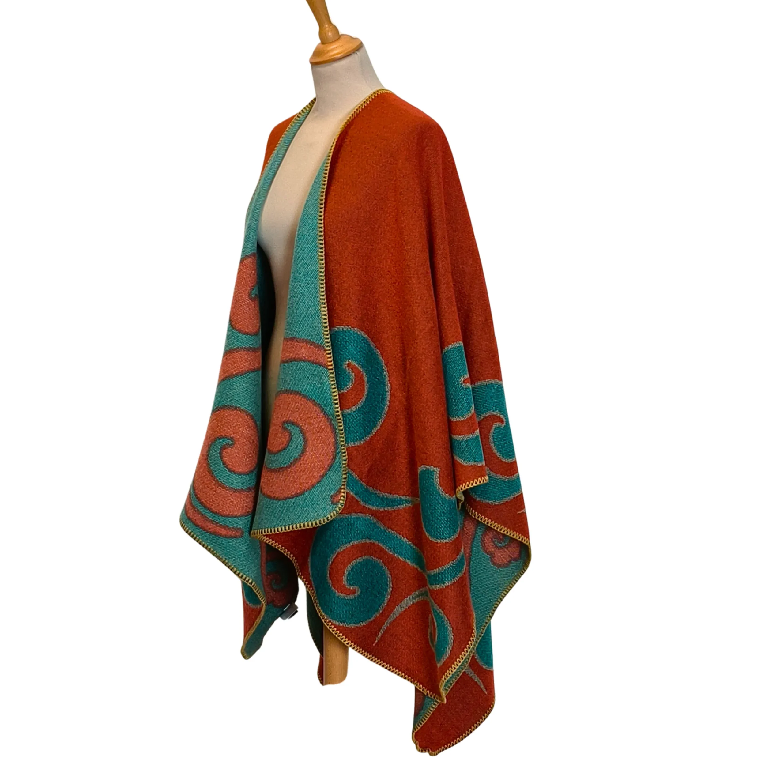 Poncho Spirale | Laura Vita Cheap