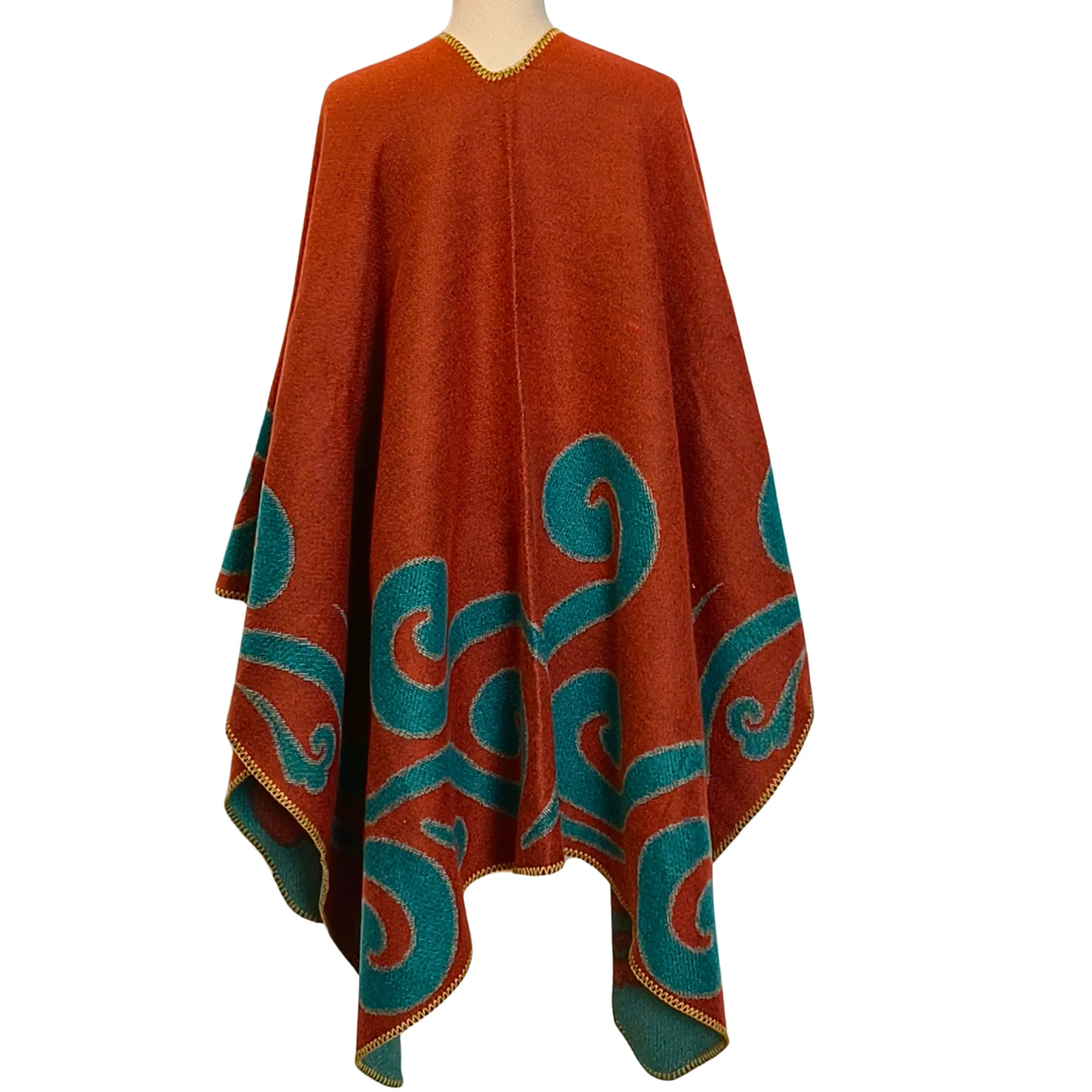 Poncho Spirale | Laura Vita Cheap