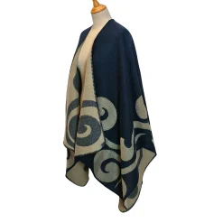 Poncho Spirale | Laura Vita Cheap