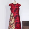 Robe Ouranos Rouge Studioo | Laura Vita Cheap