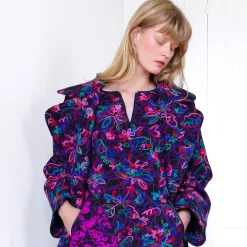 Robe Ouranos Violet Studio | Laura Vita Online