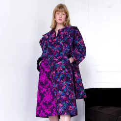 Robe Ouranos Violet Studio | Laura Vita Online