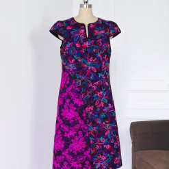 Robe Ouranos Violet Studio | Laura Vita Online
