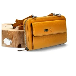 Sac pochette pour portable et portefeuille Carpenter | Laura Vita New