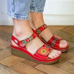 Sandales - FACSCINEO 0122 Fleur | Laura Vita Flash Sale