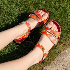 Sandales - LEXIAO 03 Fleur | Laura Vita Online