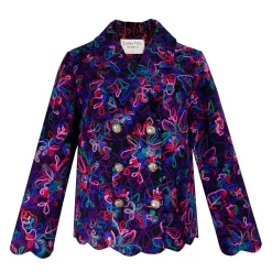 Veste Typhon Violet Studio | Laura Vita New