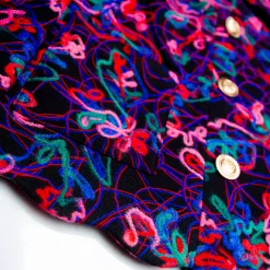 Veste Typhon Violet Studio | Laura Vita New
